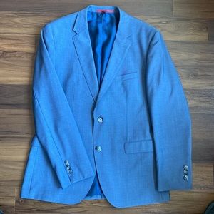 Hugo Boss 42R Light Blue Suit